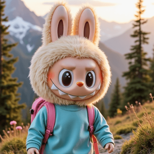 Labubu Generator transforming dog selfie into custom Labubu art from photo